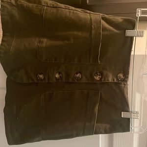 Copper key from Dillards brown skirt